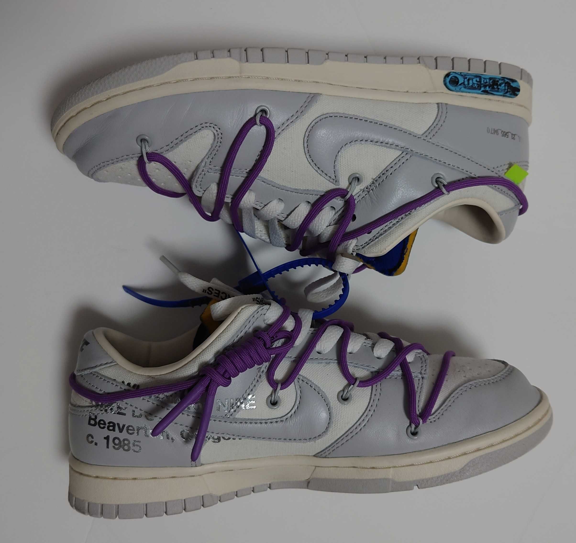 Off-White × Nike Dunk Low 1 of 50 "Lot.48" 