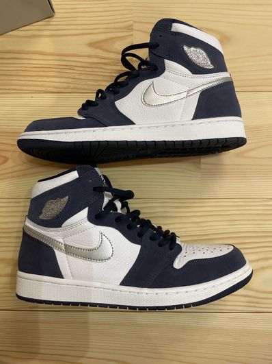 Nike Air Jordan 1 High OG CO.JP "White/Midnight Navy" (2020)(ブリーフケースなし)