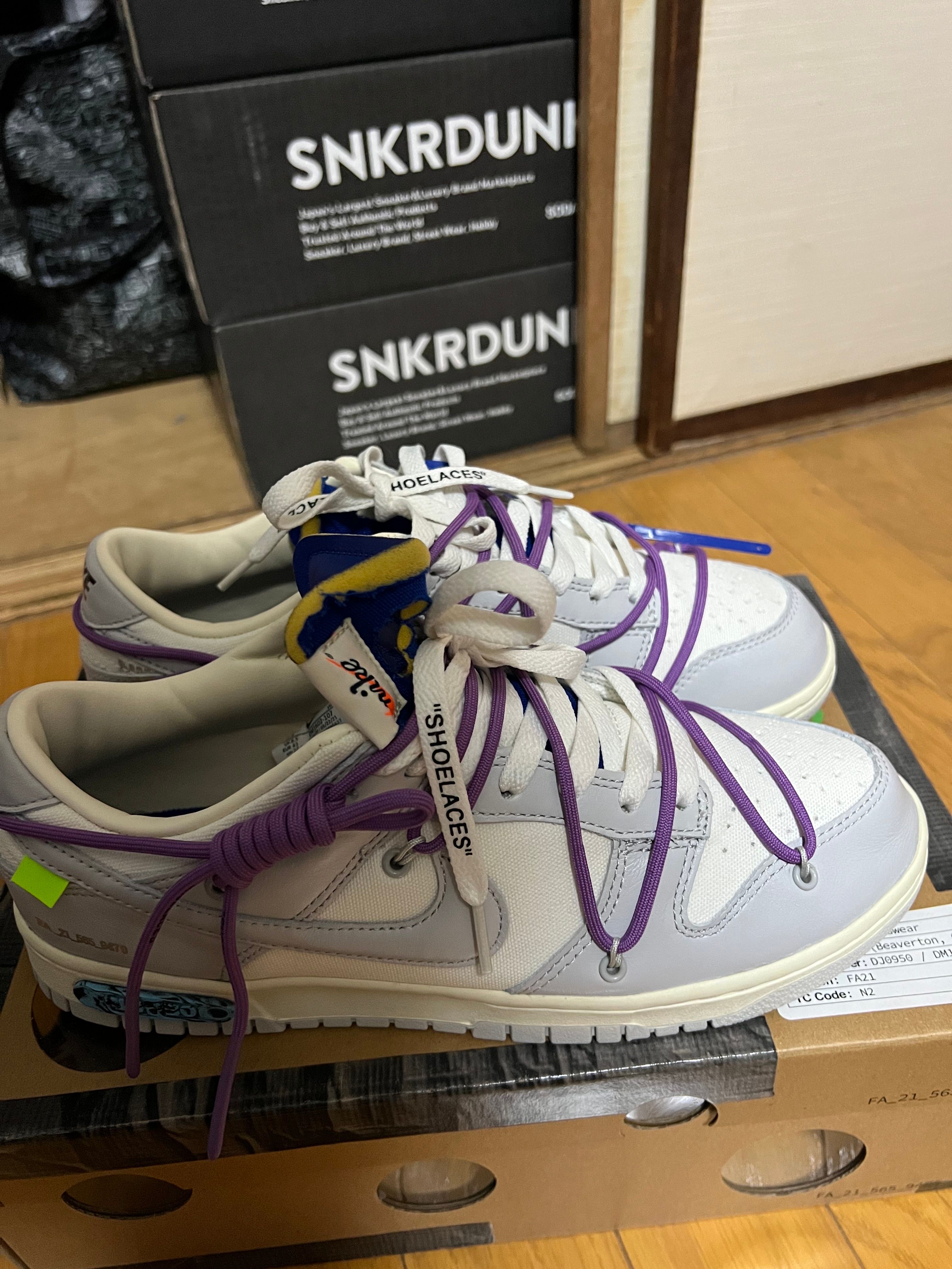 Off-White × Nike Dunk Low 1 of 50 "Lot.48"
