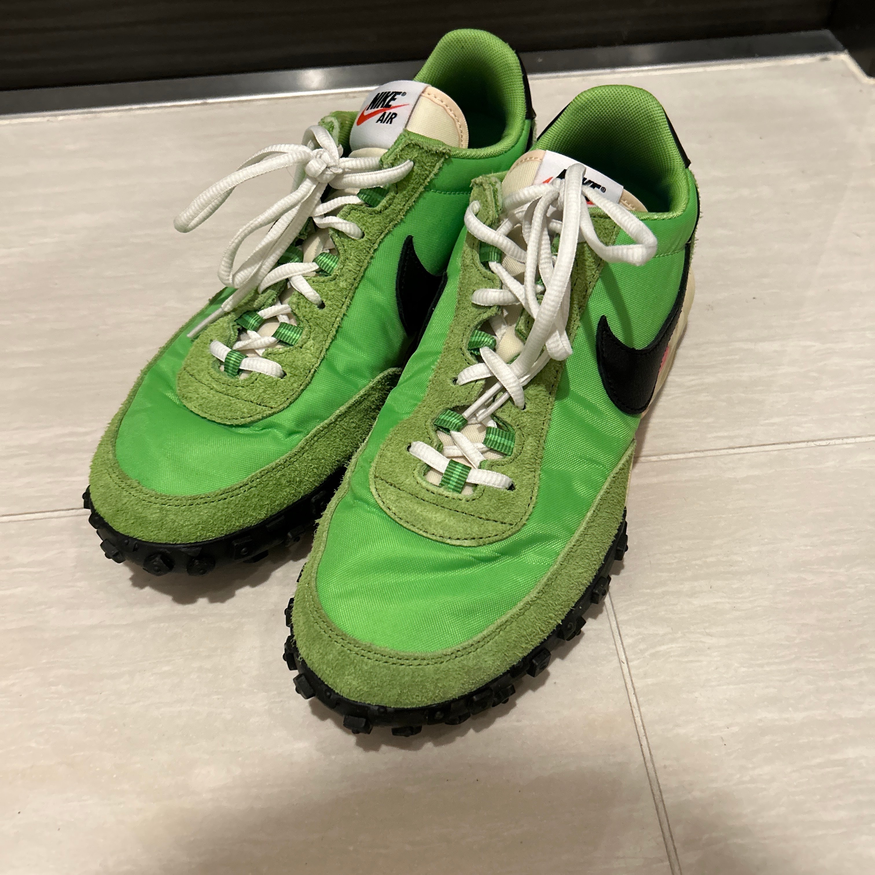 ナイキ エアマックス ワッフル レーサー SP "アクショングリーン アンド アルティチュードグリーン"