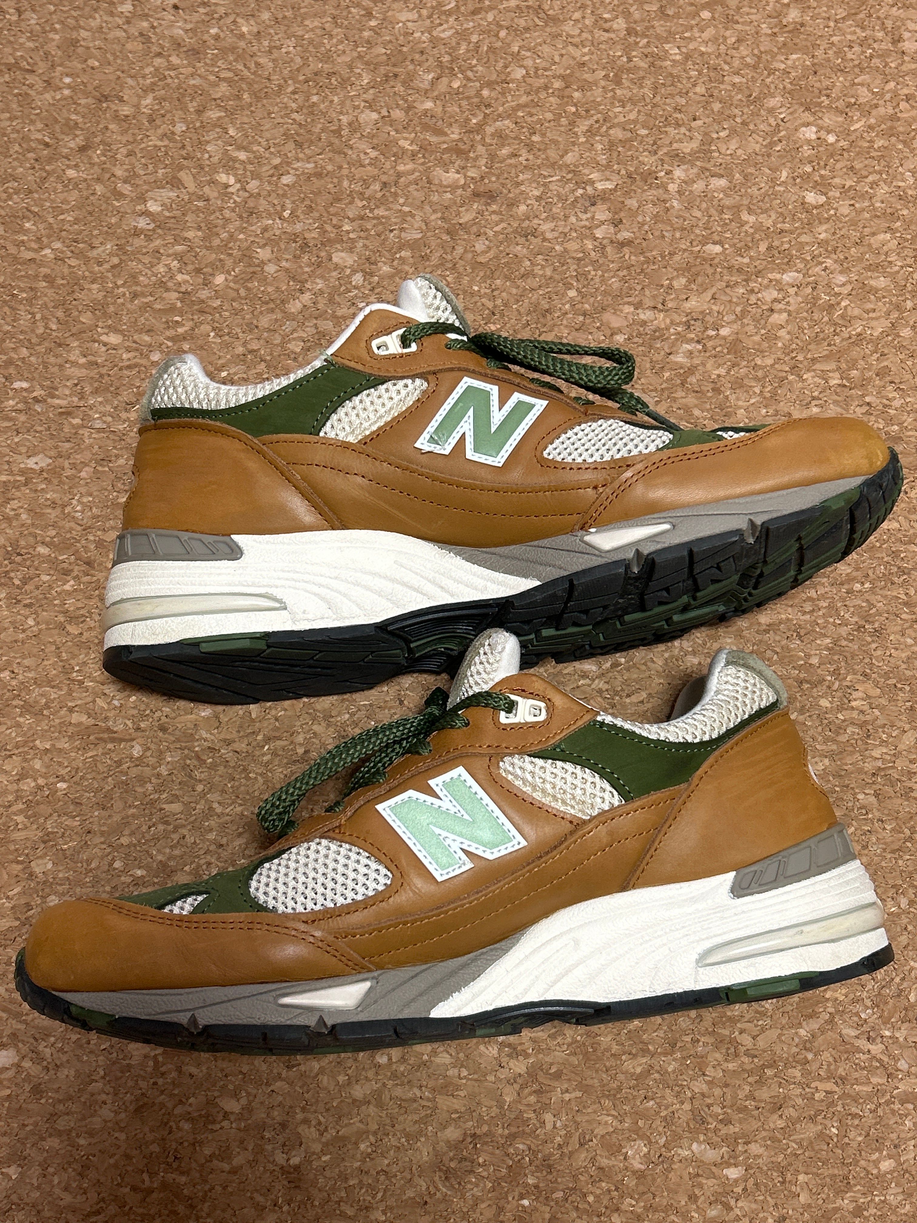 Aime Leon Dore × New Balance 991 "Tan/Green"