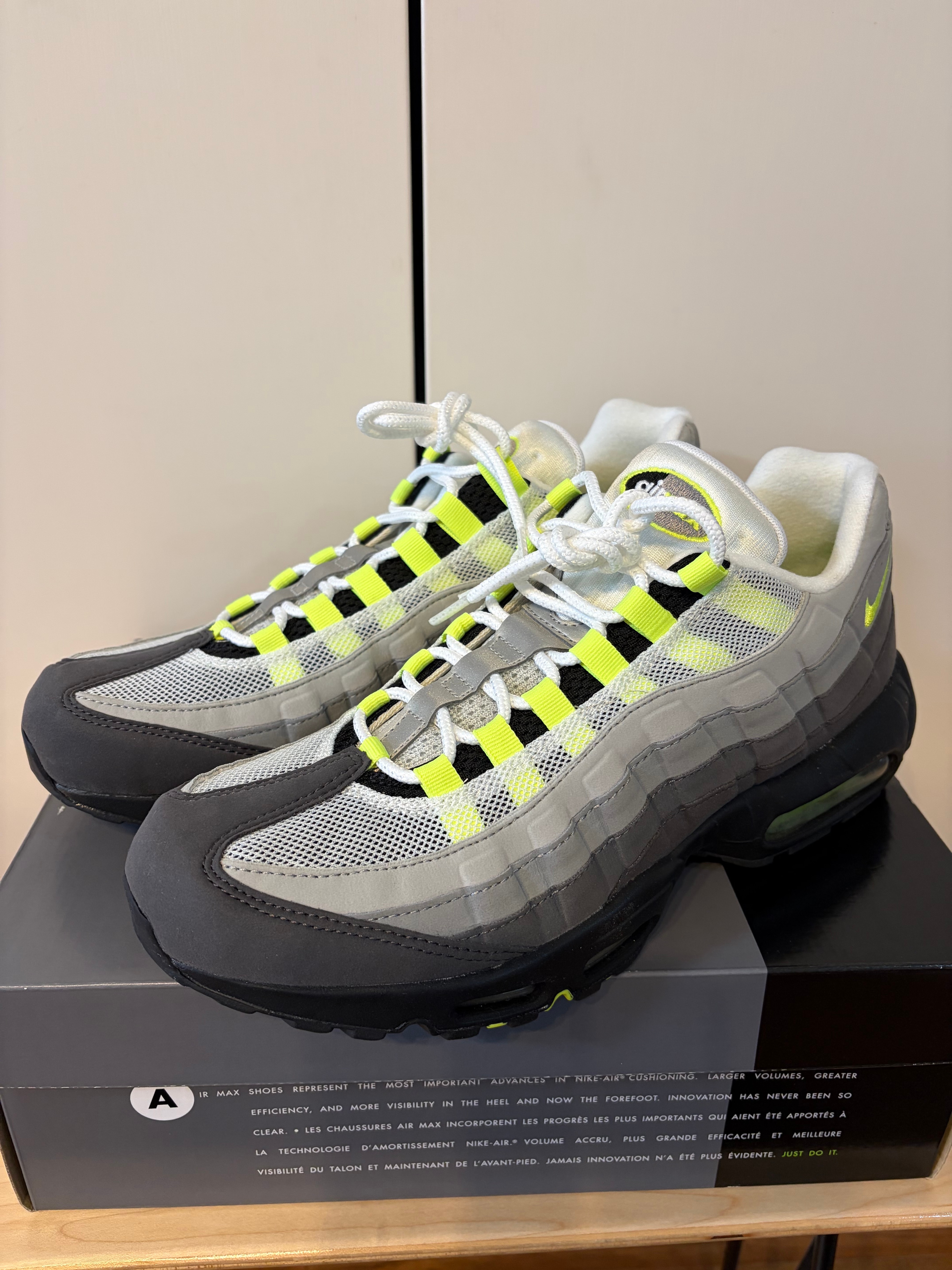 ナイキ エアマックス95 OG "イエローグラデ" (2018) 