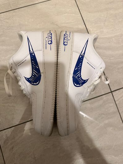 Nike Air Force 1 Low LV8 Utility "White/Blue"