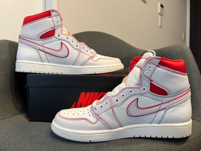 Nike Air Jordan 1 Retro High OG "Sail/University Red"