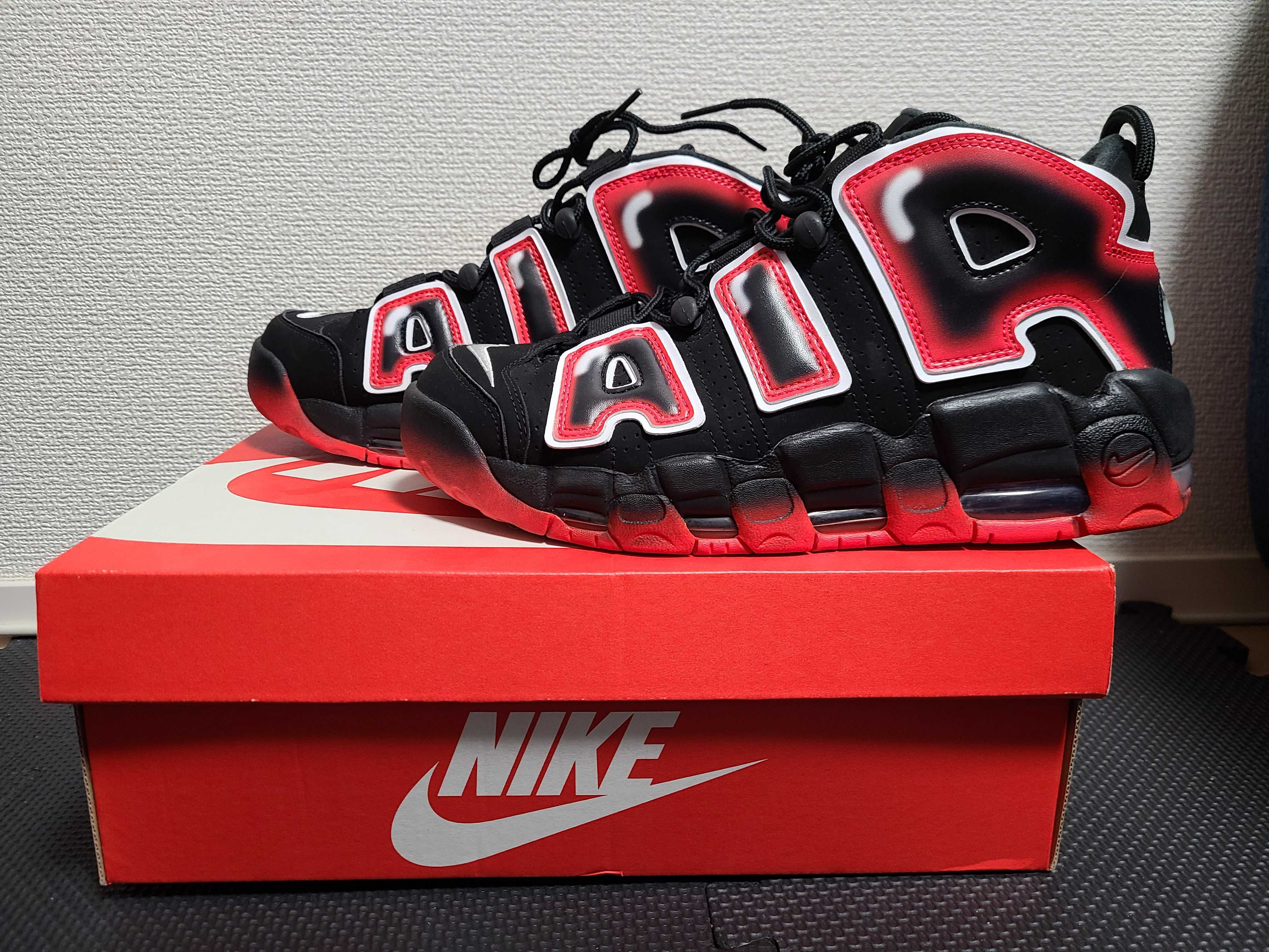NIKE AIR MORE UPTEMPO "LASER CRIMSON"