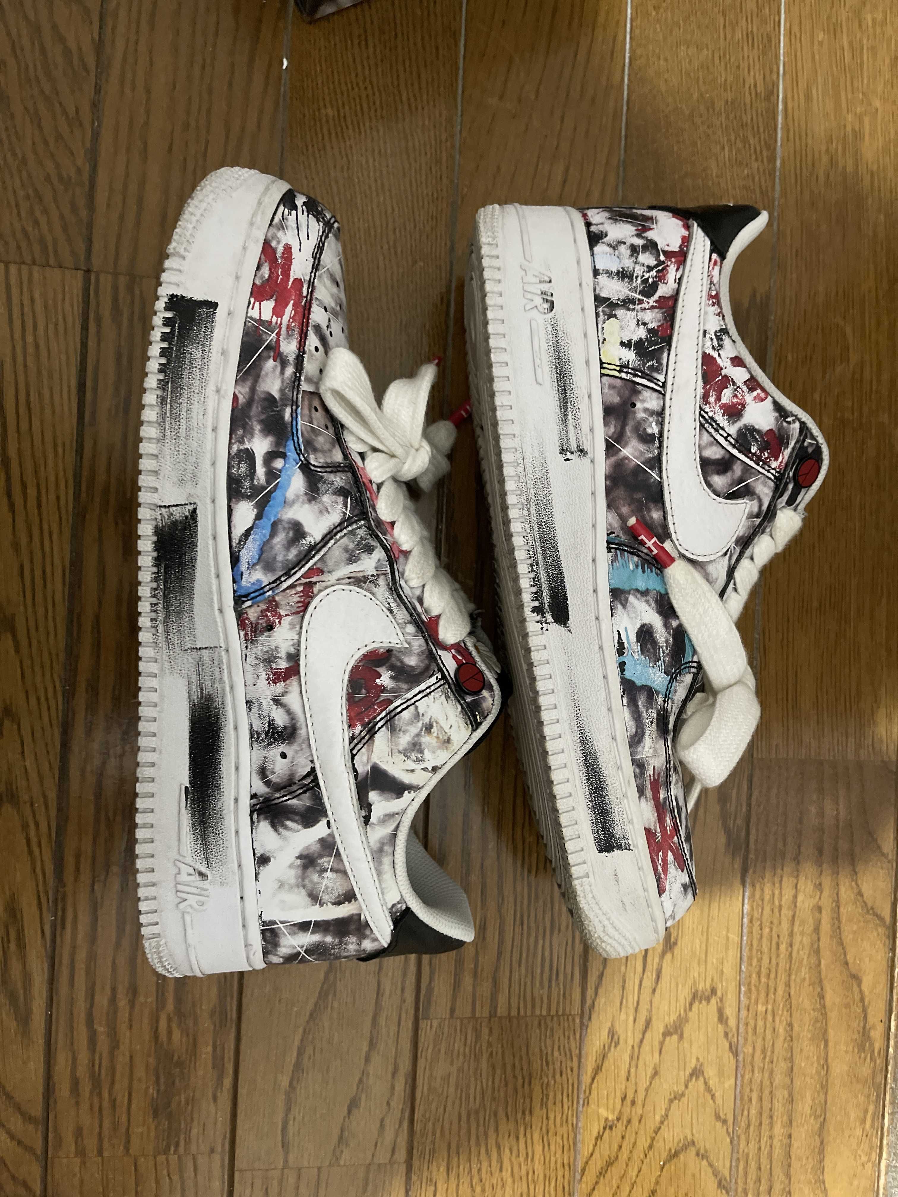 PEACEMINUSONE × Nike Air Force 1 Low Para Noise "Black" / G-DRAGON