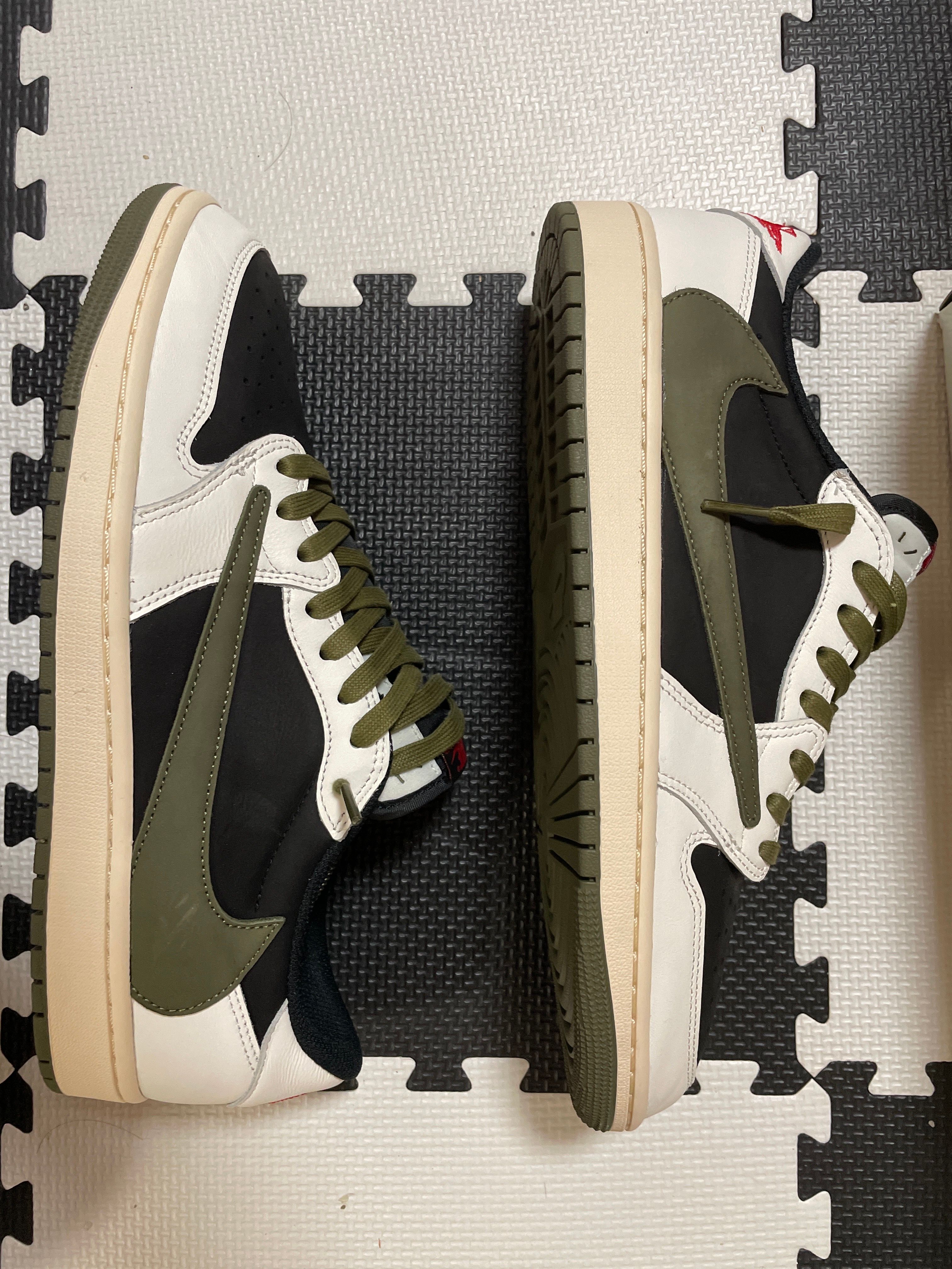 Travis Scott × Nike Women's Air Jordan 1 Low OG "Medium Olive"