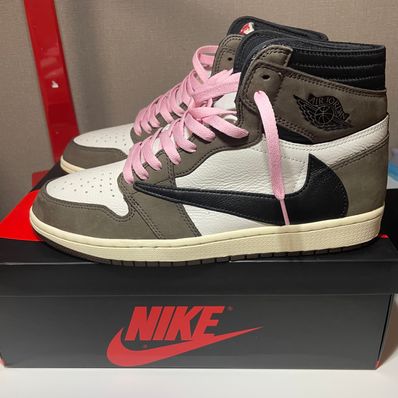Travis Scott × Nike Air Jordan 1 Retro High OG TS SP "Sail/Dark Mocha"