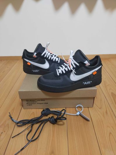 Off-White × Nike Air Force 1 Low "Black"