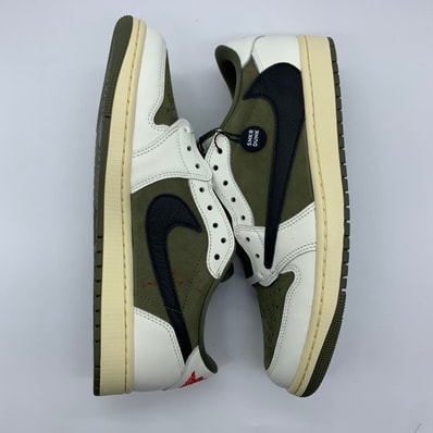 Travis Scott × Nike Air Jordan 1 Low OG SP "Reverse Olive"