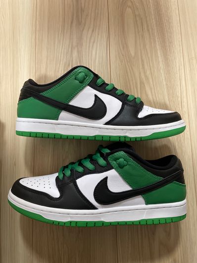 Nike SB Dunk Low Pro "Black and Classic Green"