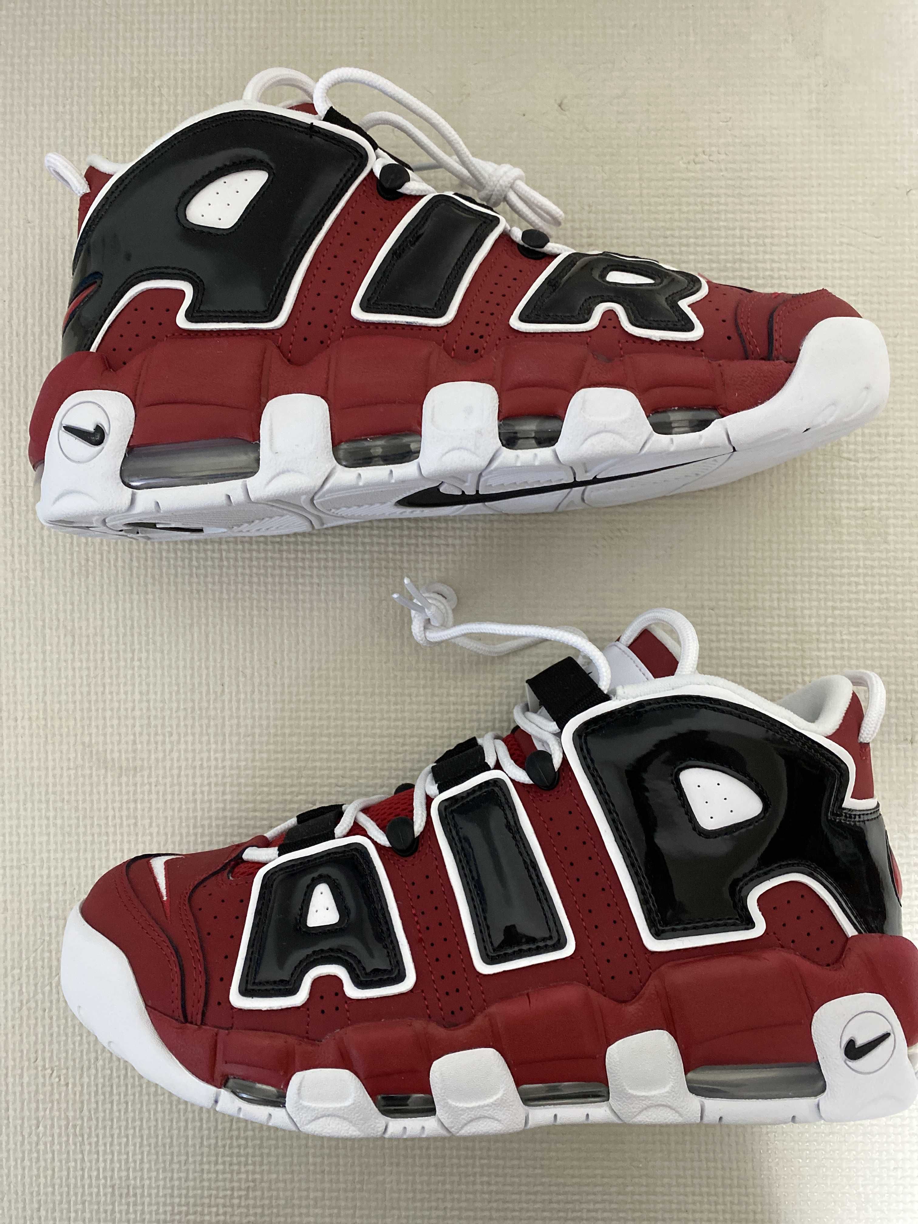 Nike Air More Uptempo ’96 "Black and Varsity Red" (2021)