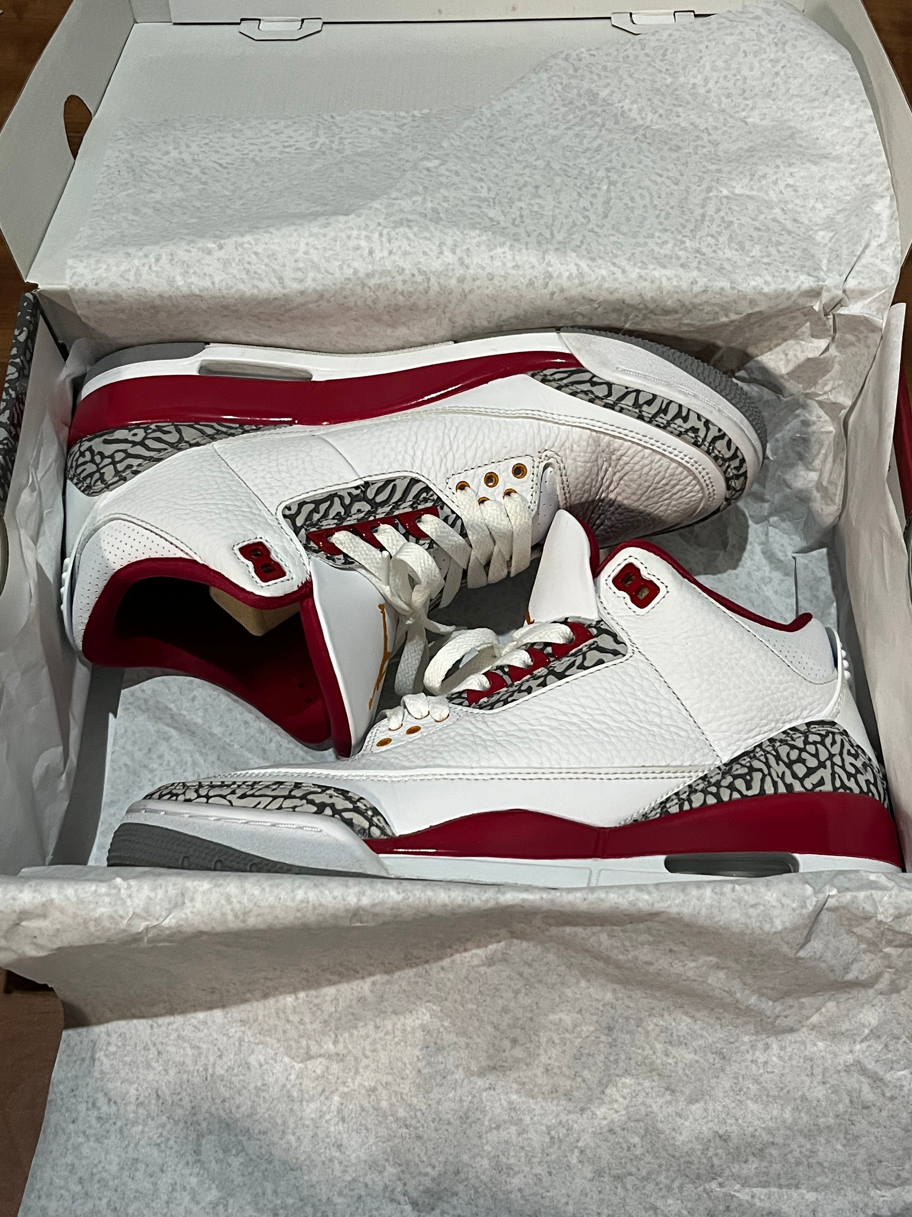 Nike Air Jordan 3 "Cardinal Red"