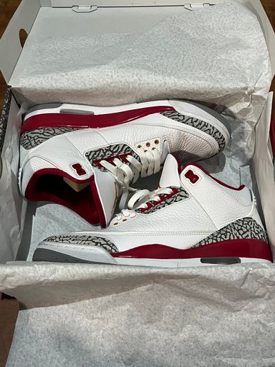 Nike Air Jordan 3 "Cardinal Red"