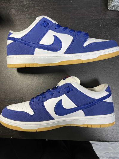 Nike SB Dunk Low "Los Angeles Dodgers/Deep Royal Blue"