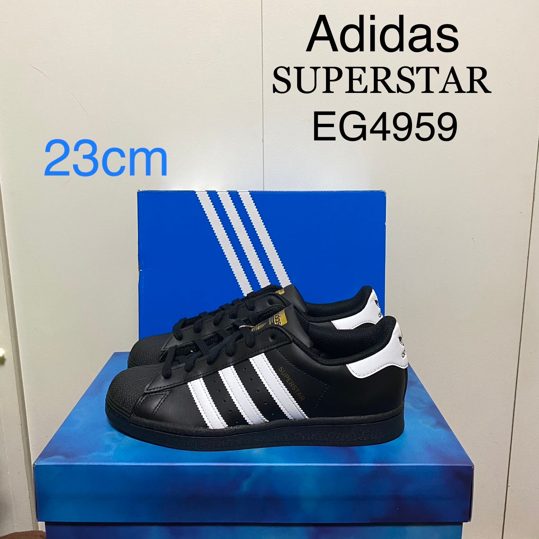 adidas Superstar "Core Black/Footwear White"