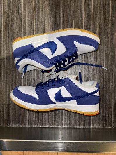 Nike SB Dunk Low "Los Angeles Dodgers/Deep Royal Blue"