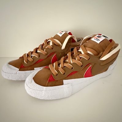 SACAI × NIKE BLAZER LOW "BRITISH TAN"