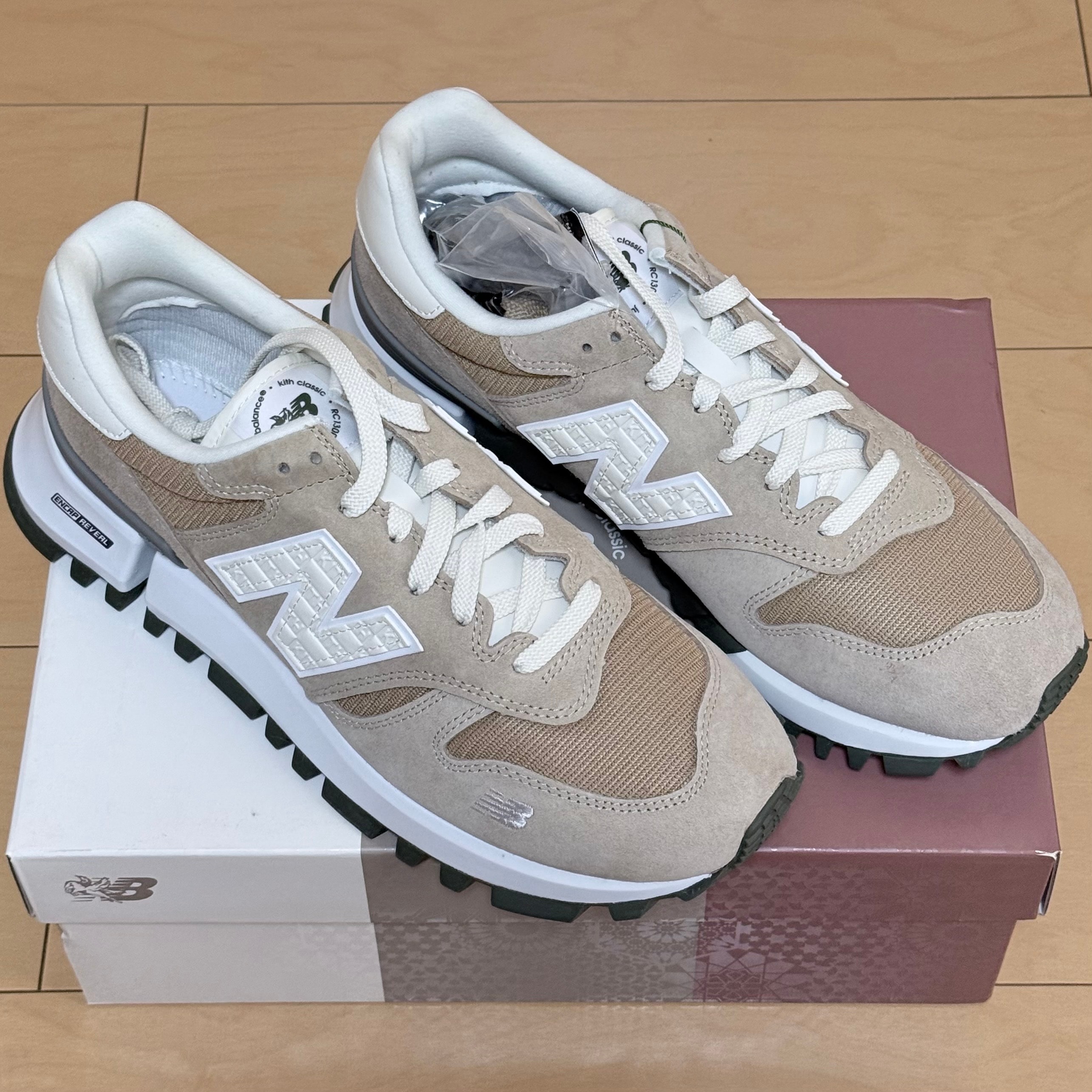 KITH × New Balance RC1300 10th Anniversary "White Pepper"
