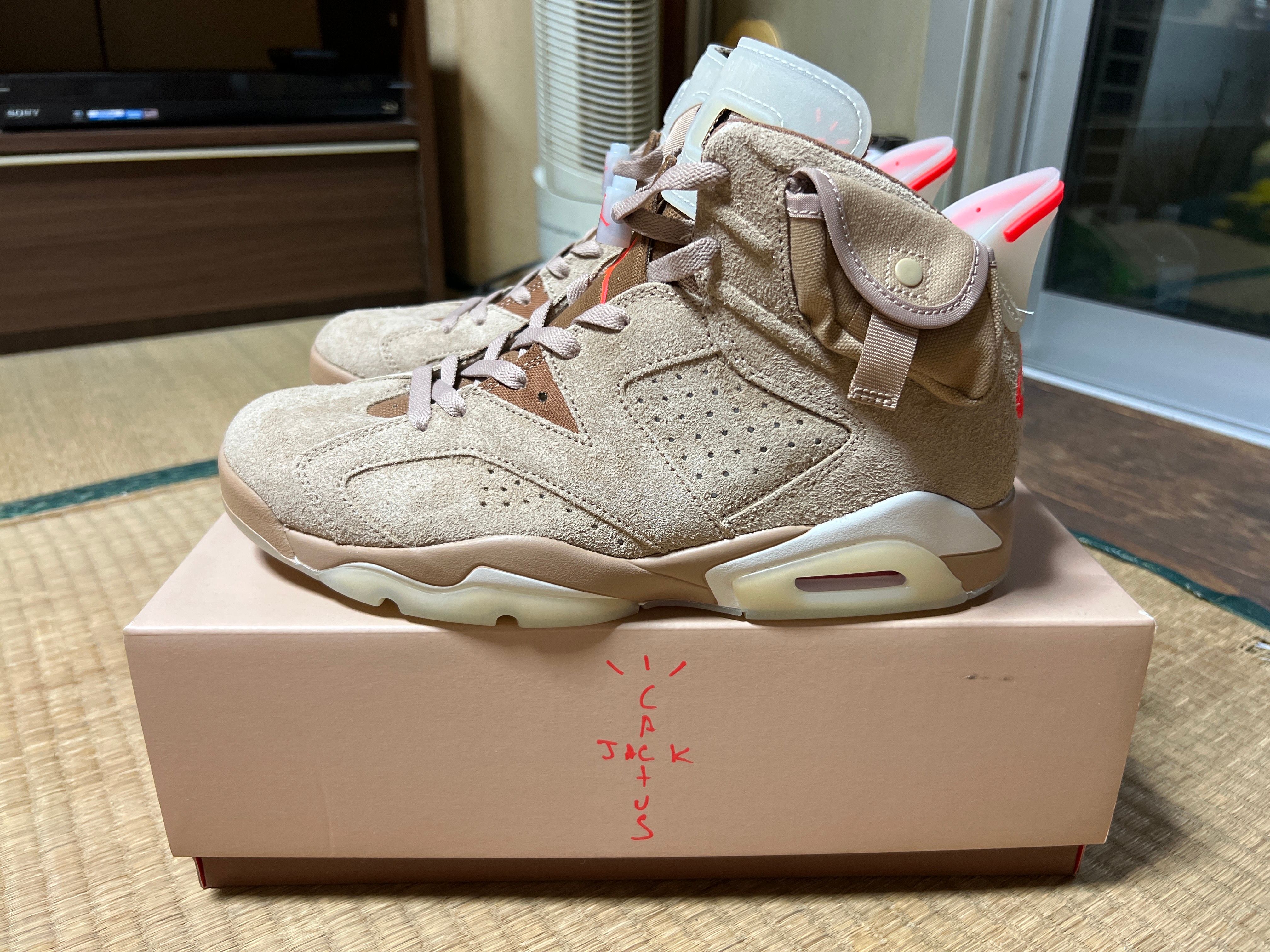 Travis Scott × Nike Air Jordan 6 "British Khaki"