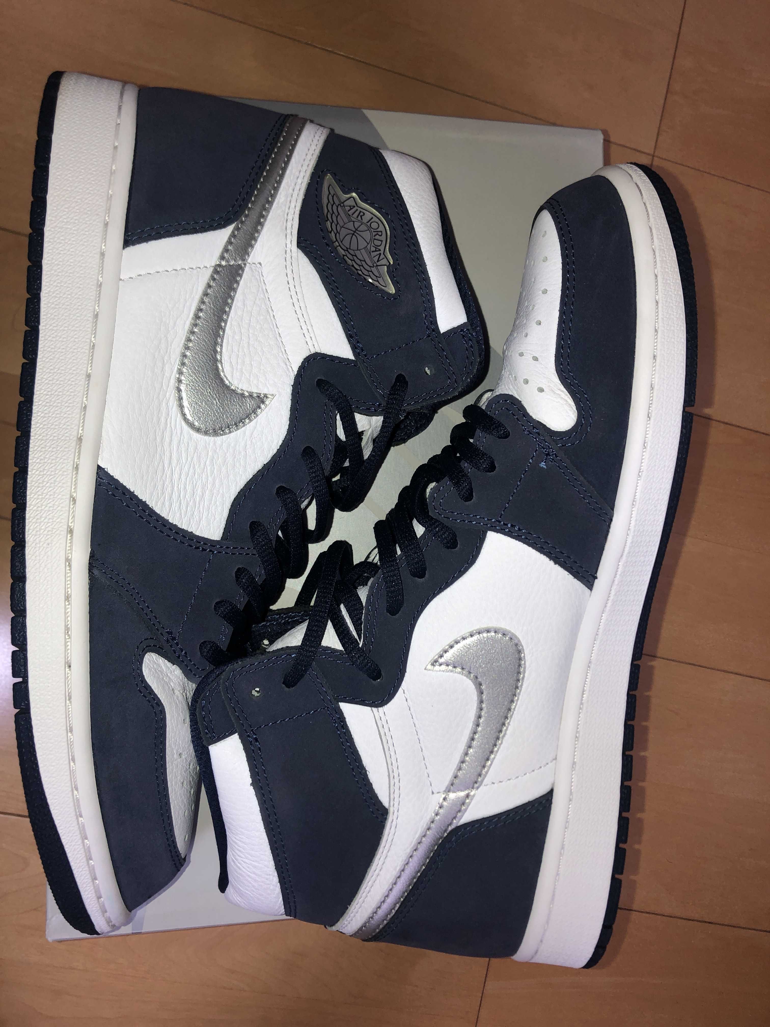 Nike Air Jordan 1 High OG CO.JP "White/Midnight Navy" (2020)(ブリーフケースなし)