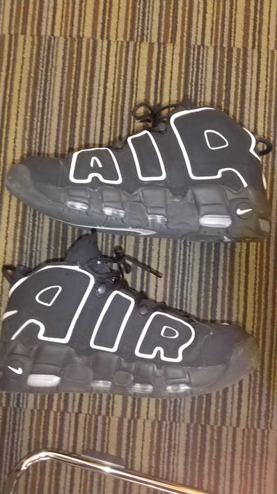Nike Air More Uptempo "Black/White"(2020)