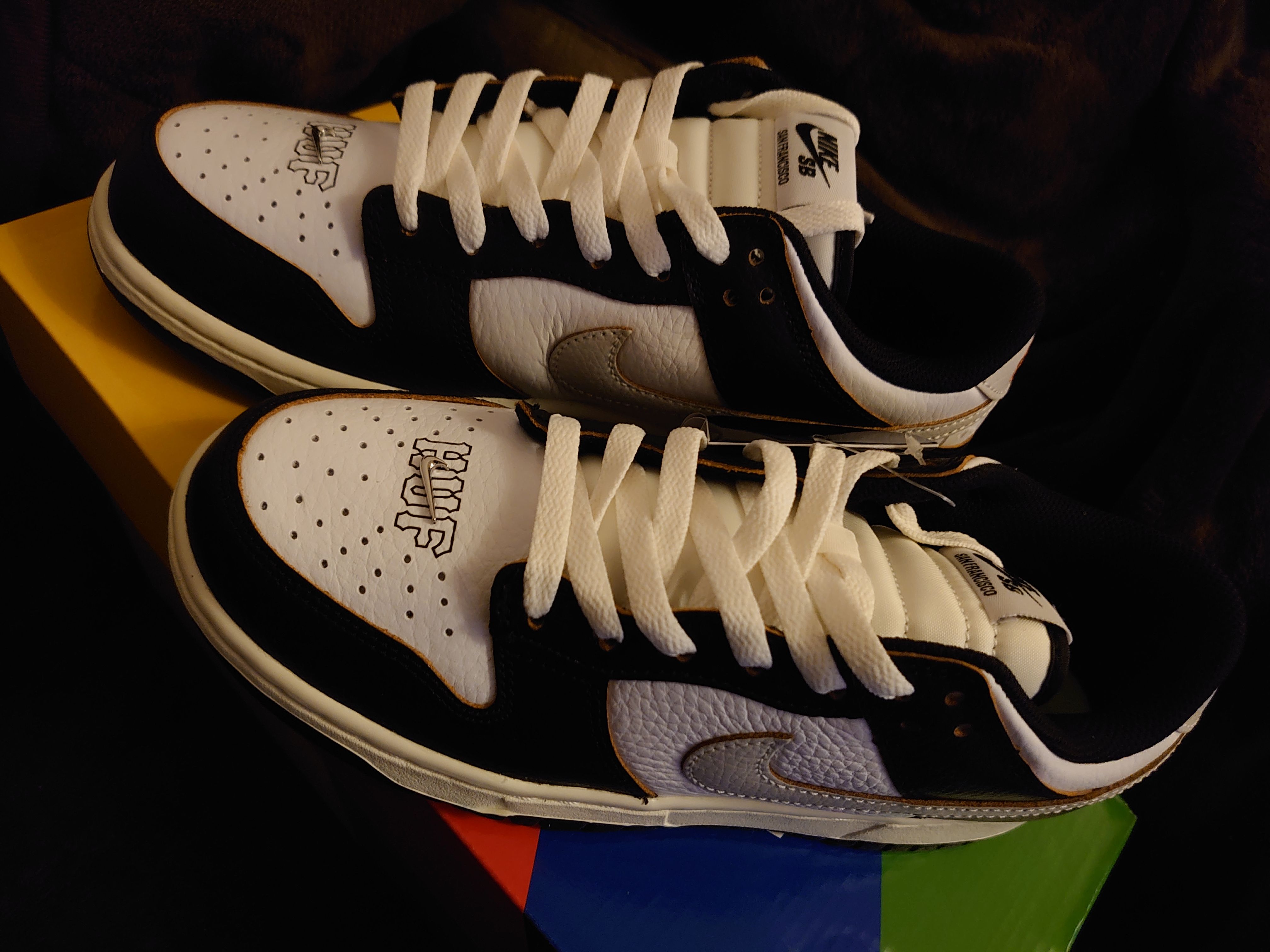 HUF × Nike SB Dunk Low "San Francisco"