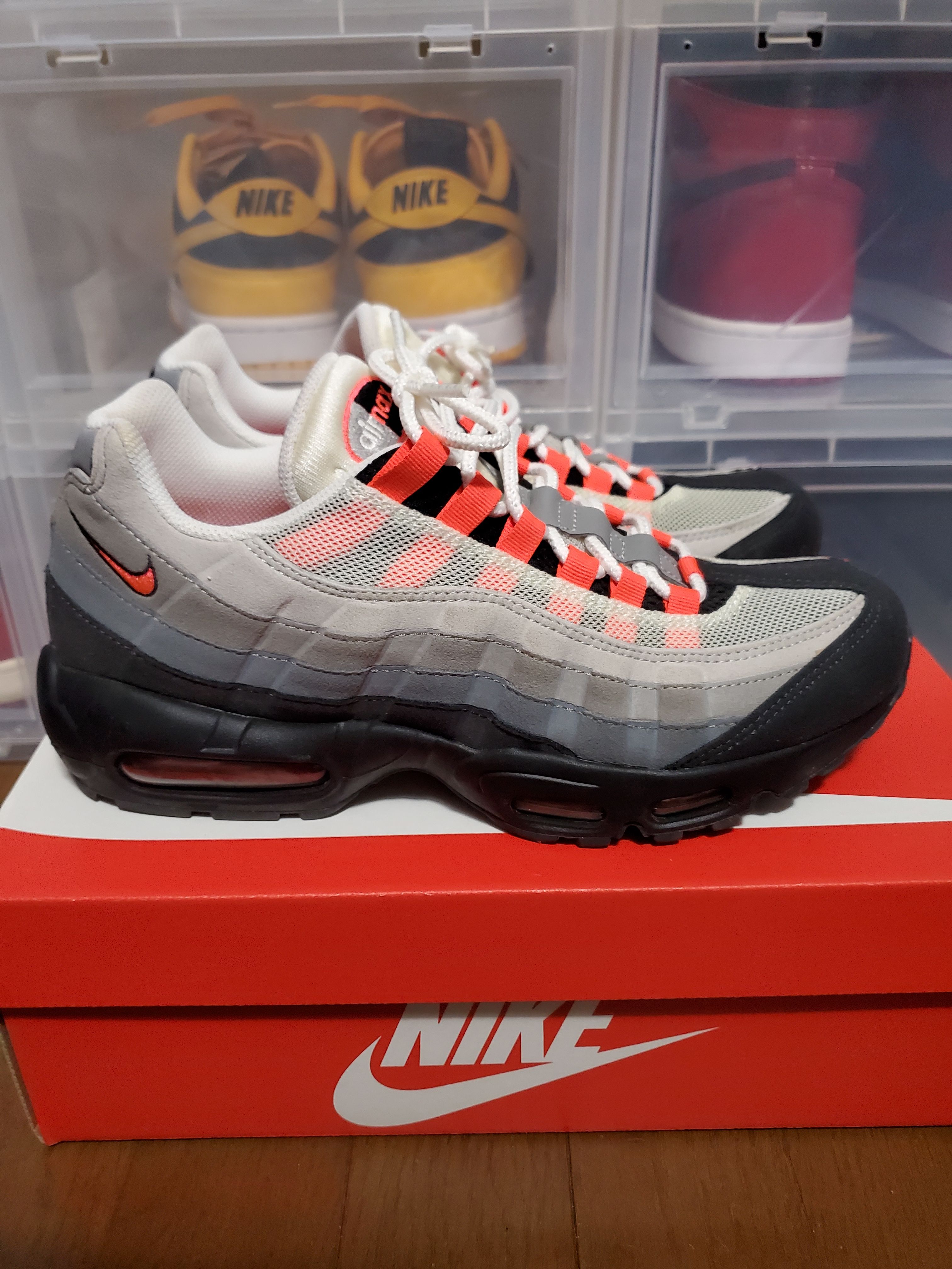 Nike Air Max 95 "White/Solar Red"
