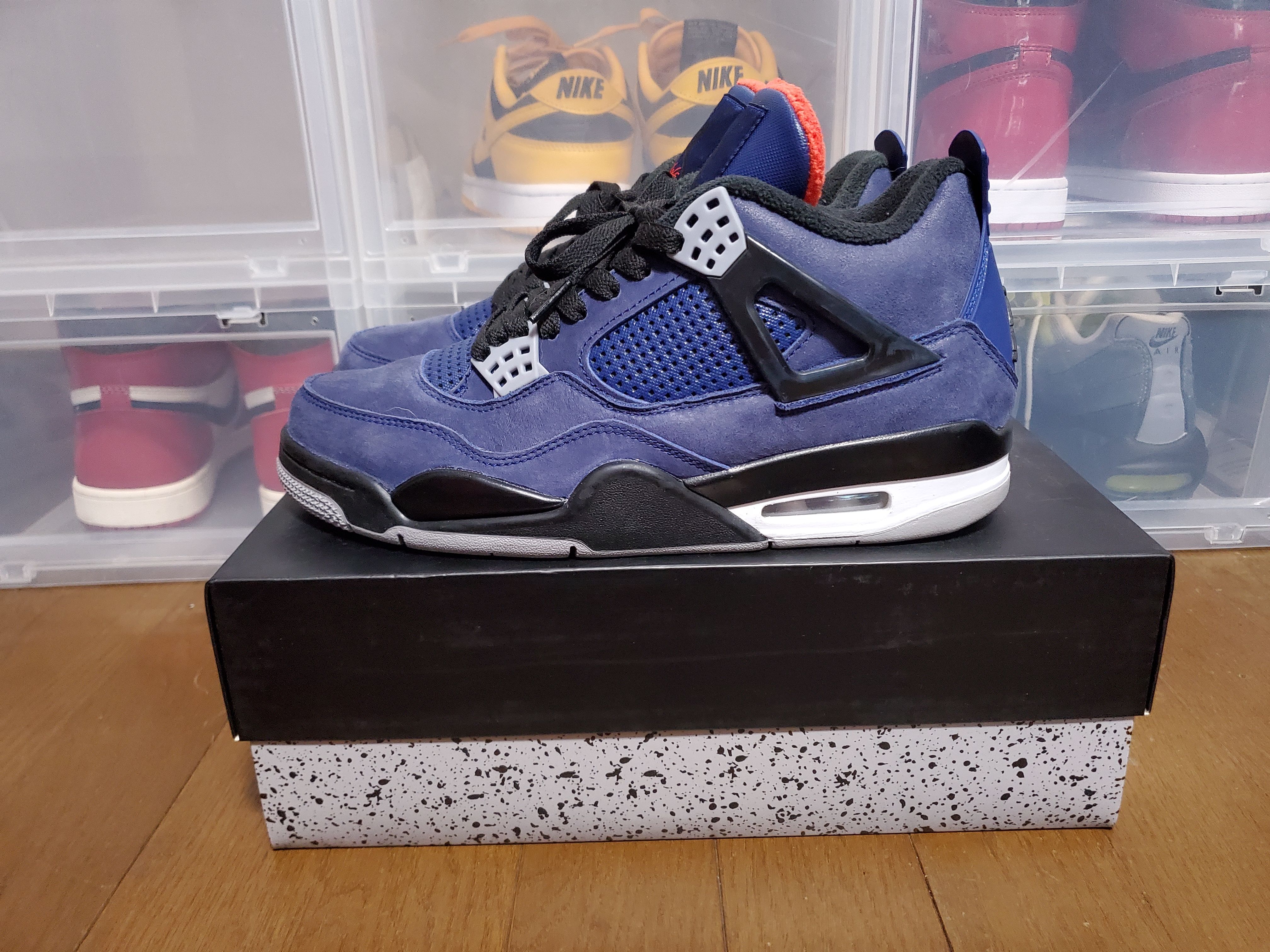 Nike Air Jordan 4 Retro WNTR "Loyal Blue/White/Black"