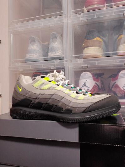 Nike Court Vapor RF × Air Max 95 "Greedy"