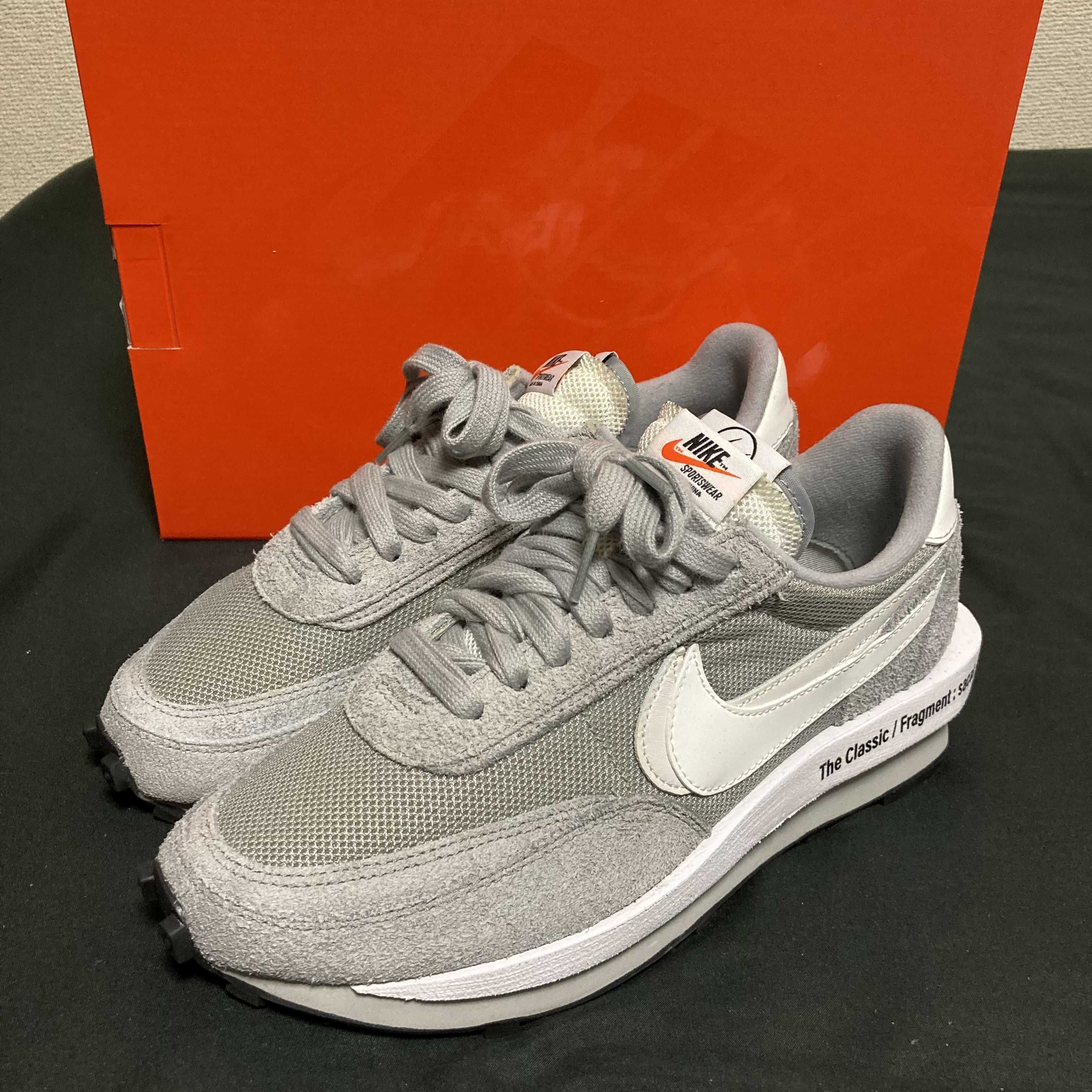 Fragment × sacai × Nike LD Waffle "Light Smoke Grey"