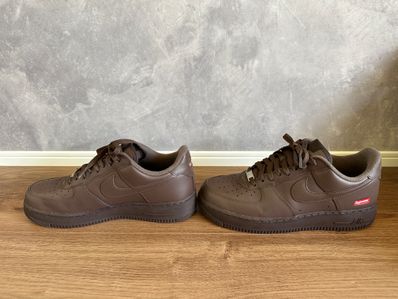 Supreme × Nike Air Force 1 Low "Baroque Brown"