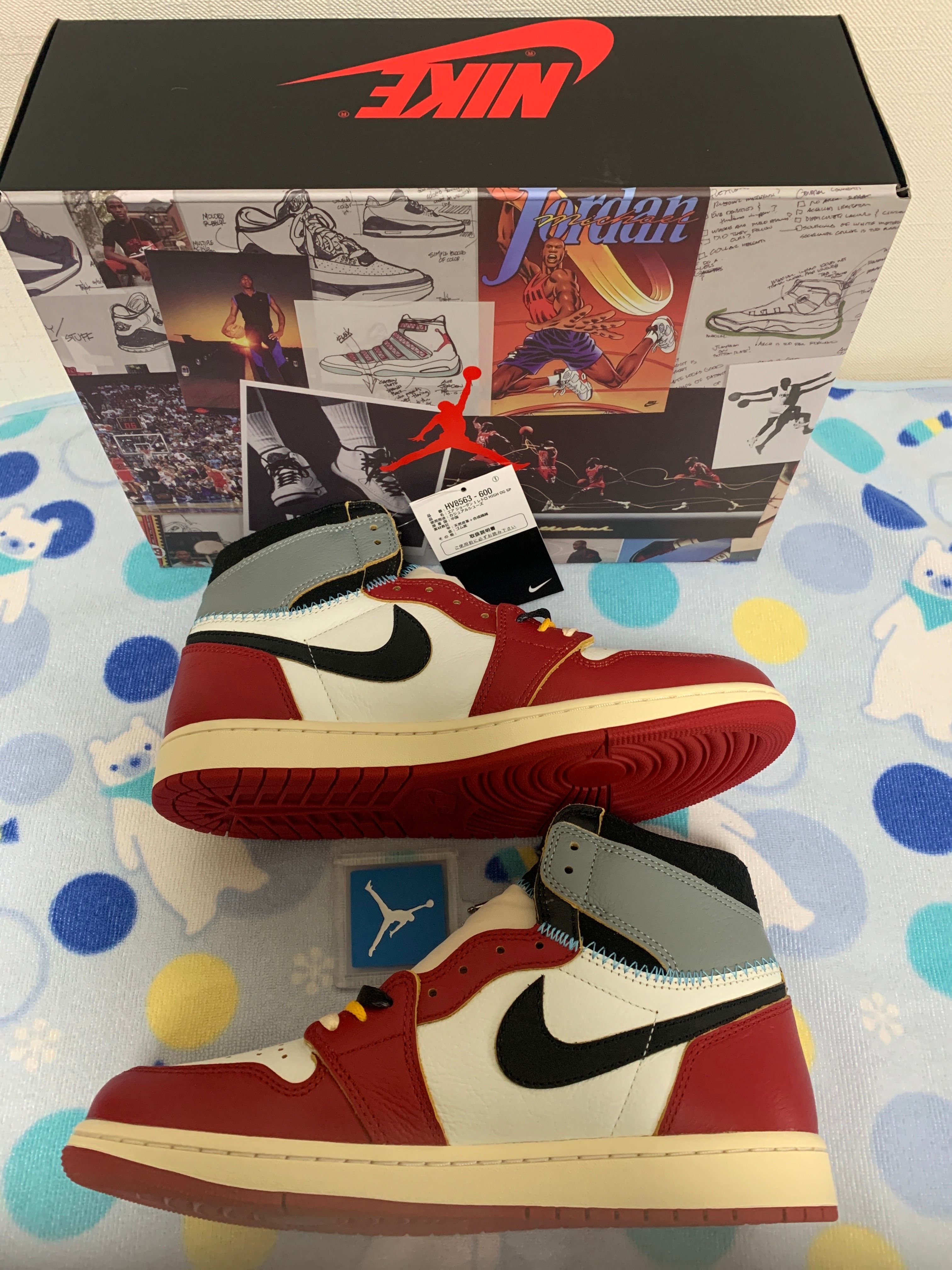 UNION × Nike Air Jordan 1 Retro High OG "Chicago/Shadow"