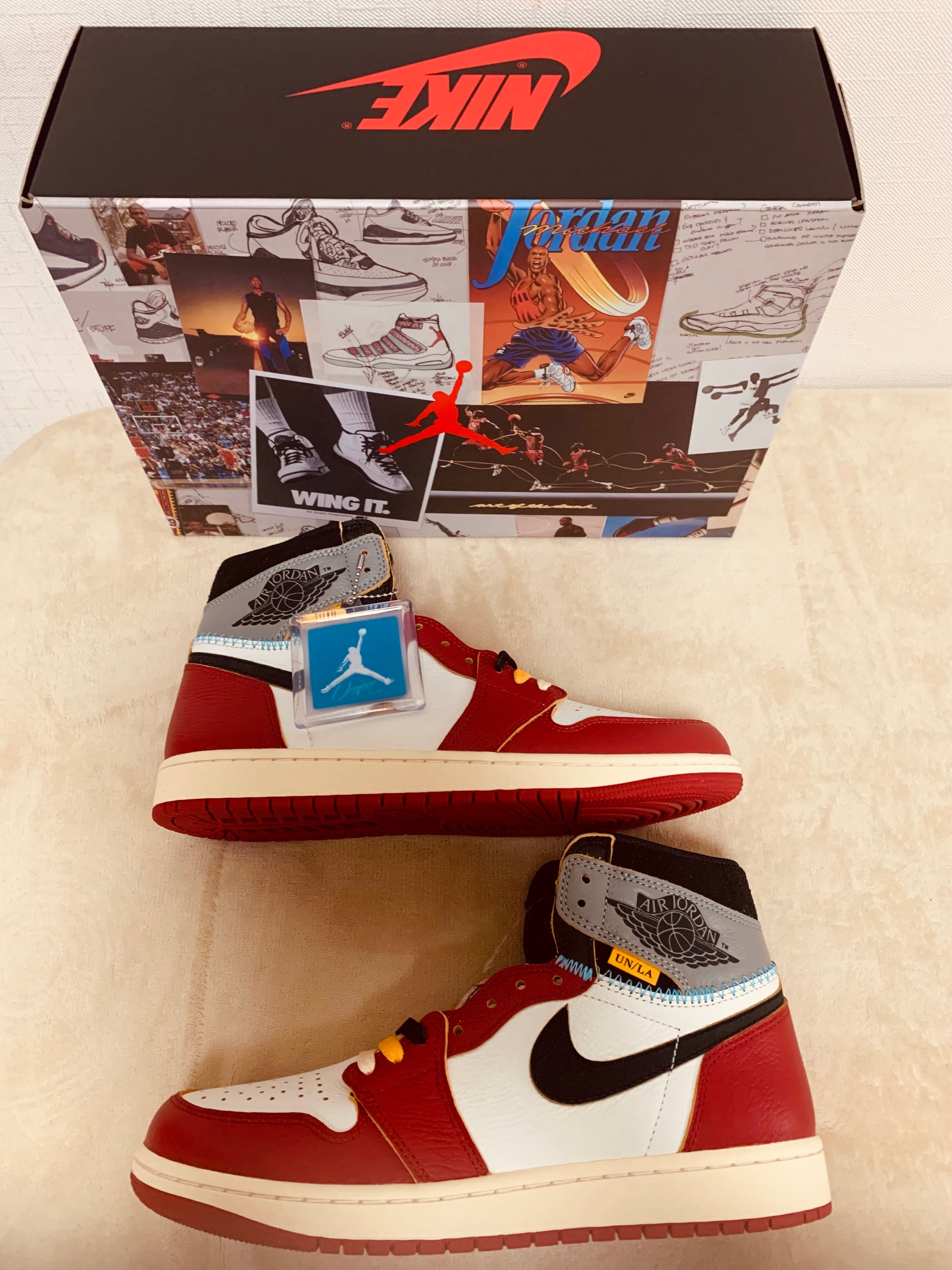 UNION × Nike Air Jordan 1 Retro High OG "Chicago/Shadow"