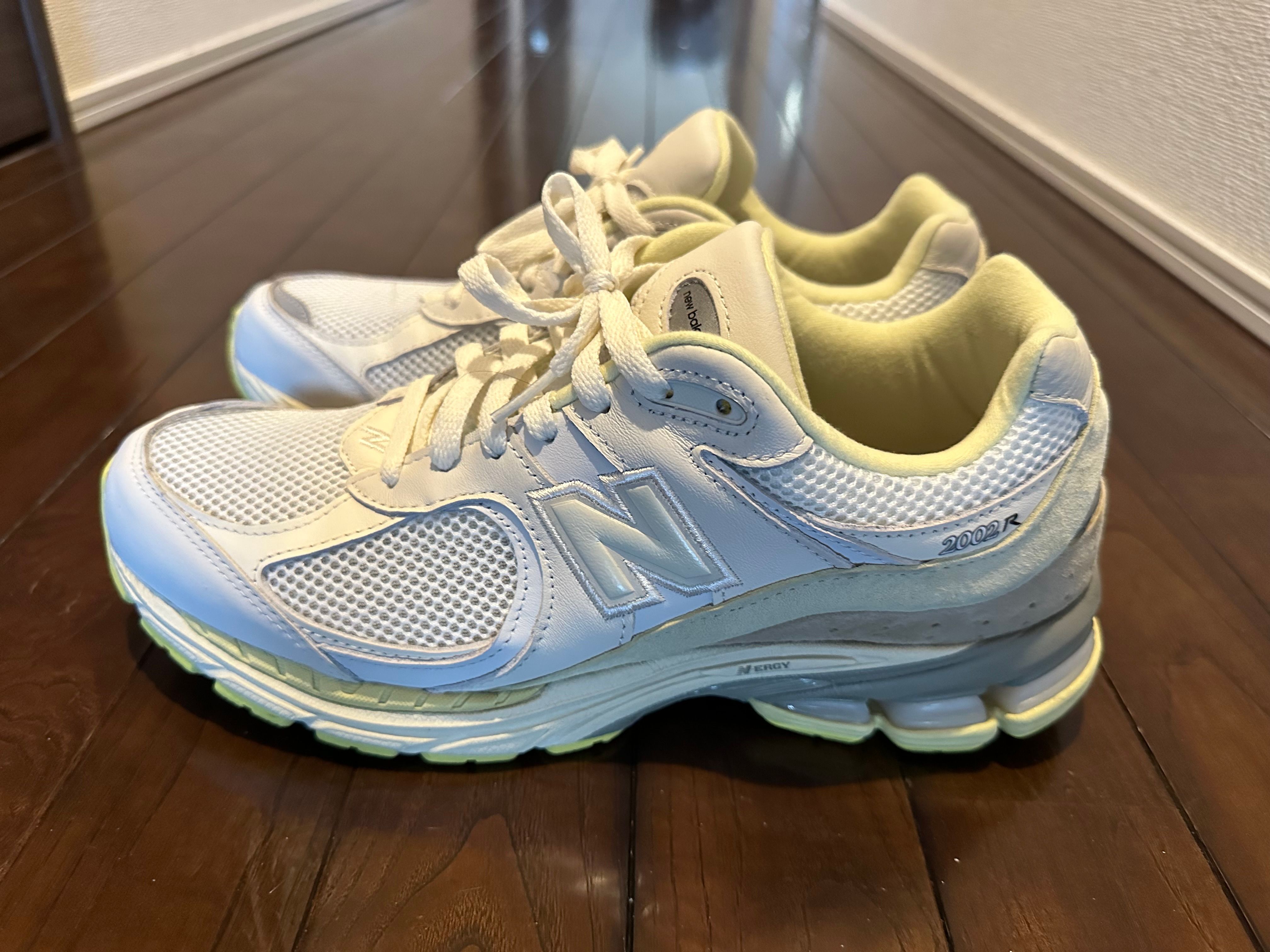 AURALEE × New Balance 2002R "White"