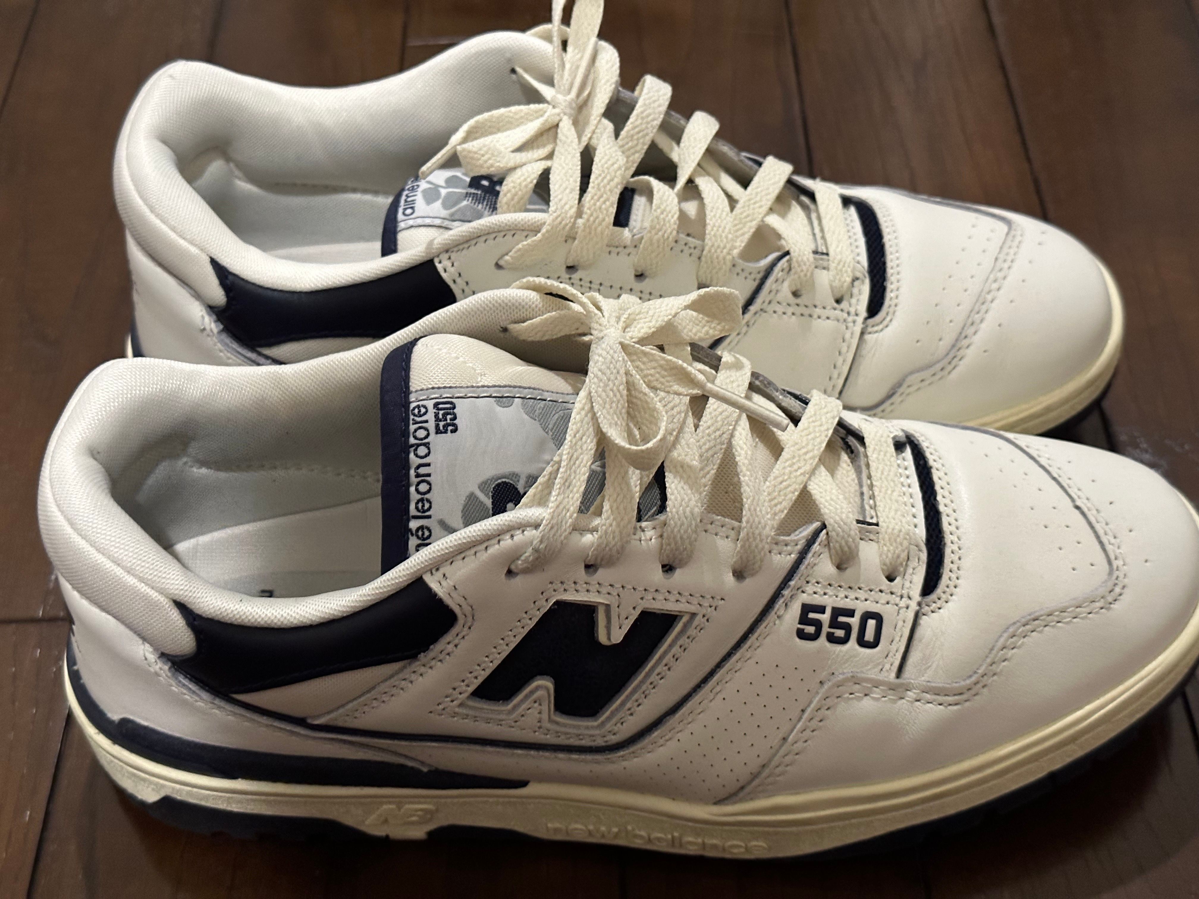 Aime Leon Dore × New Balance 550 "White Navy"