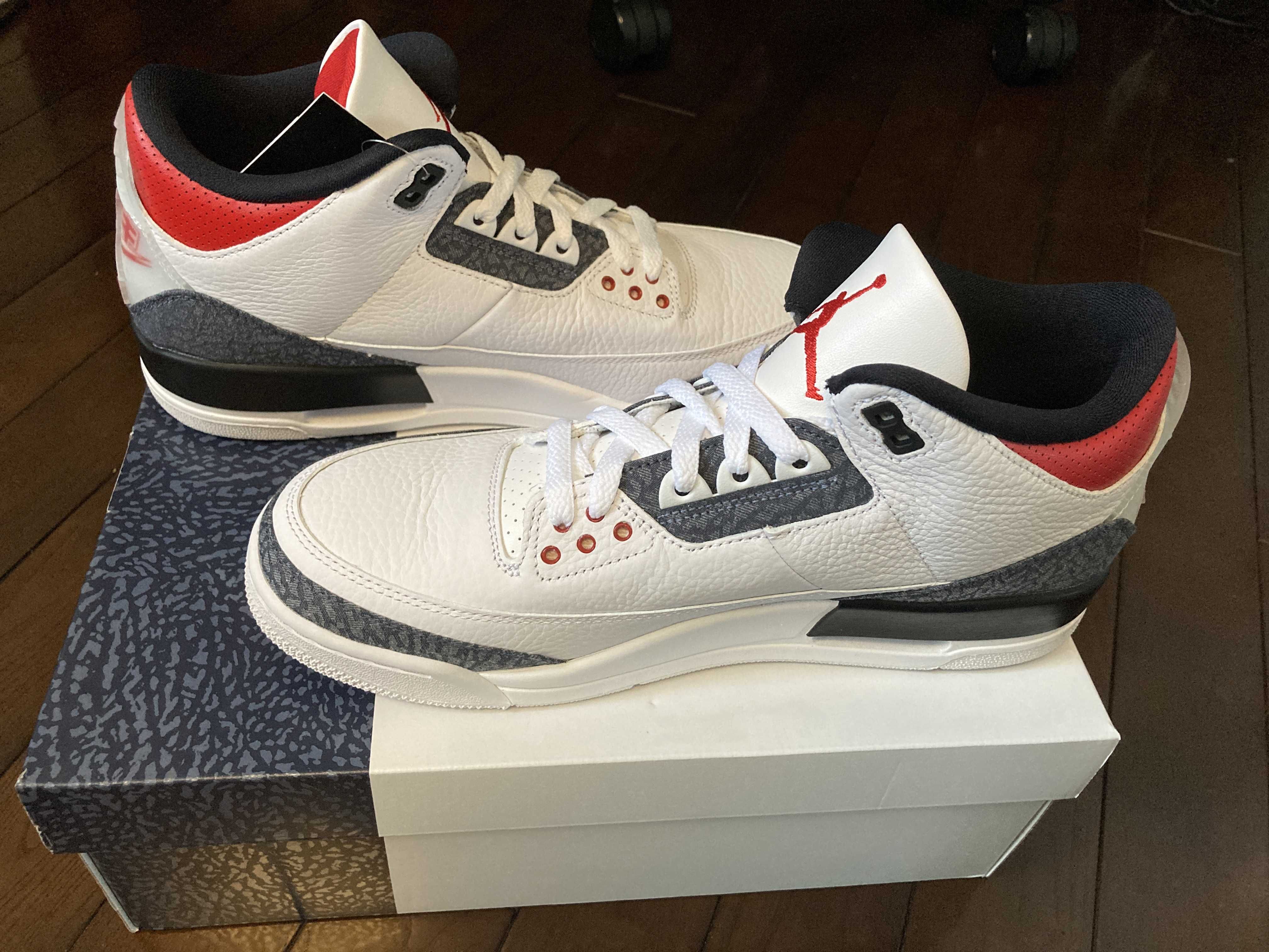 Nike Air Jordan 3 Retro SE-T CO JP "Fire Red Denim"