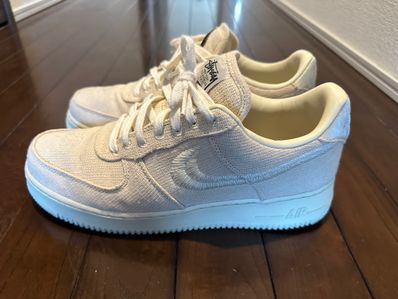 Stussy × Nike Air Force 1 Low "Fossil Stone"