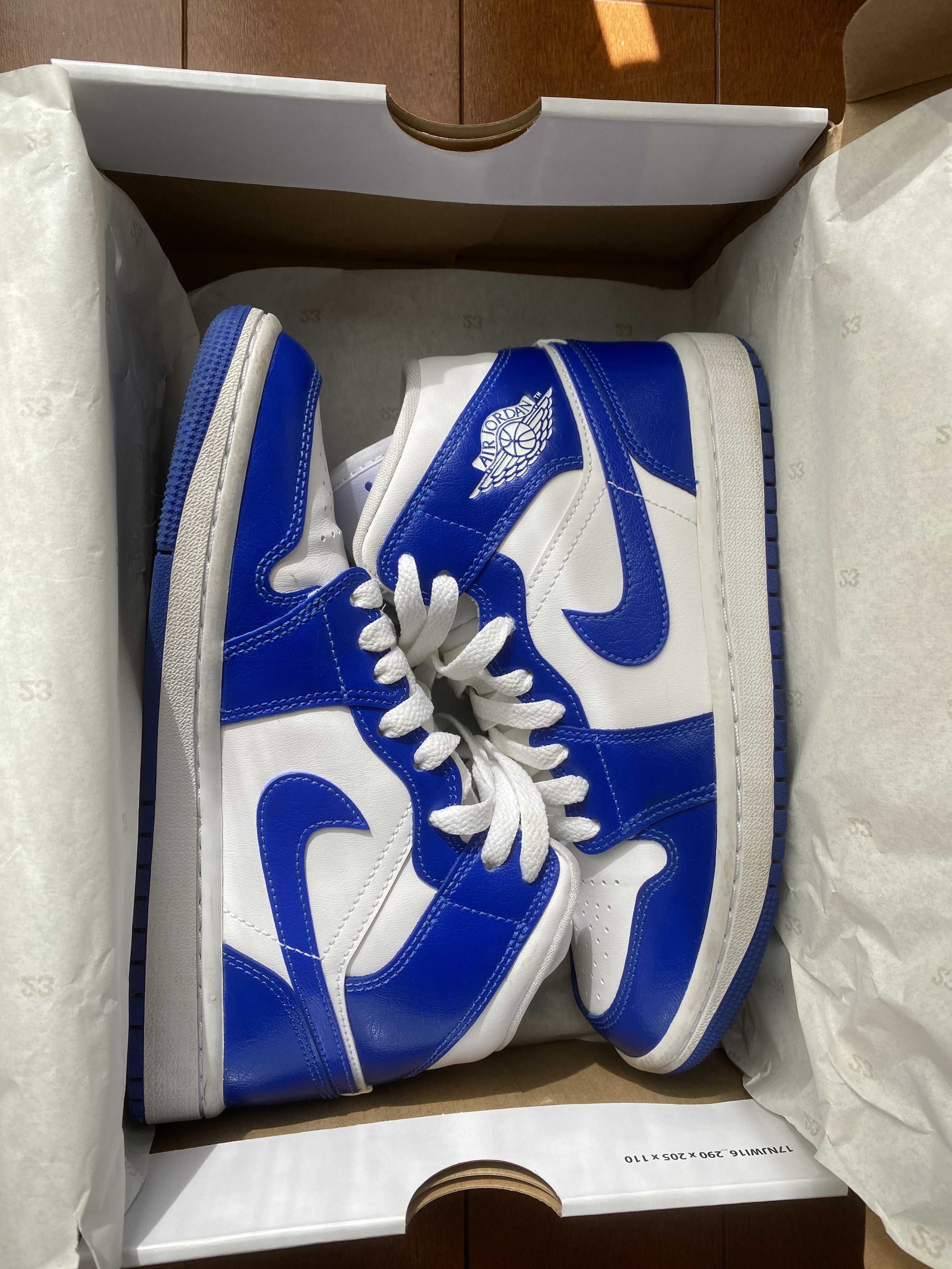Nike Women's Air Jordan 1 Mid "Kentucky Blue"