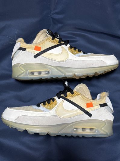 Off-White × Nike Air Max 90 "The 10/Sail"