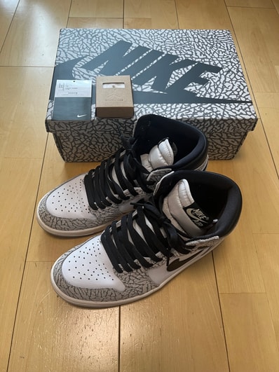 Nike Air Jordan 1 High OG "White Cement/Safari"