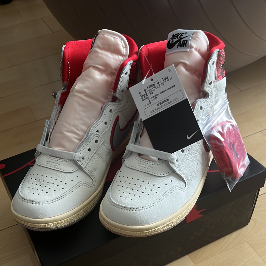 アウェイクニューヨーク × ナイキ ジョーダン エアシップ SP "ユニバーシティレッド"