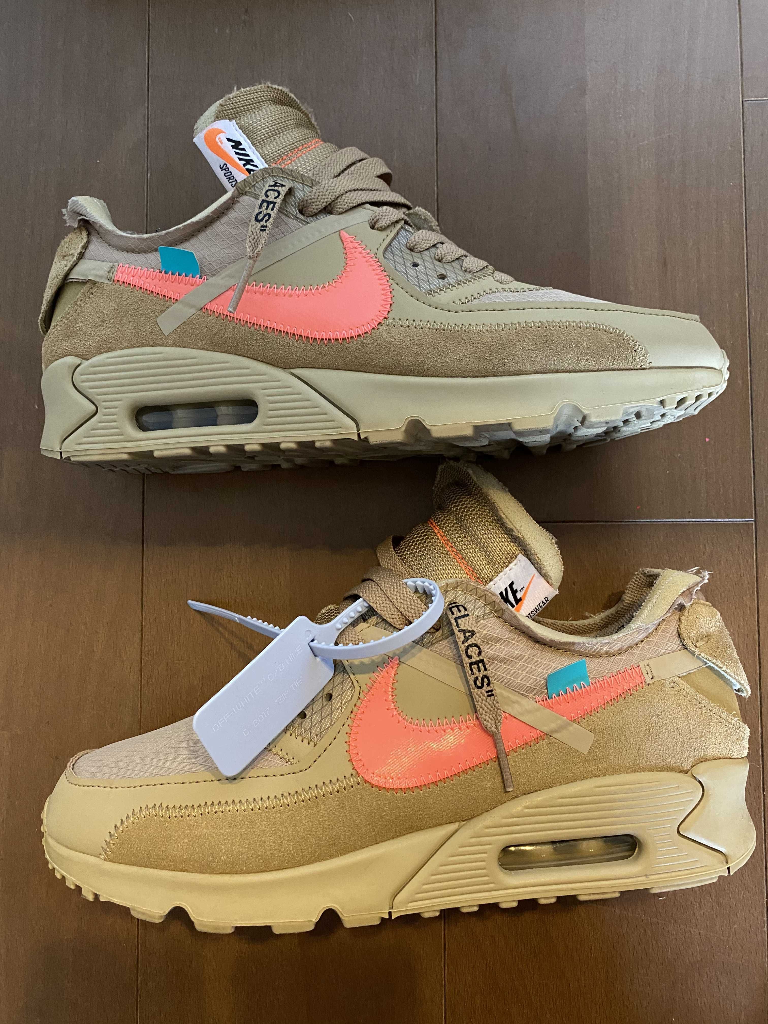 Off-White × Nike Air Max 90 "Desert Ore"
