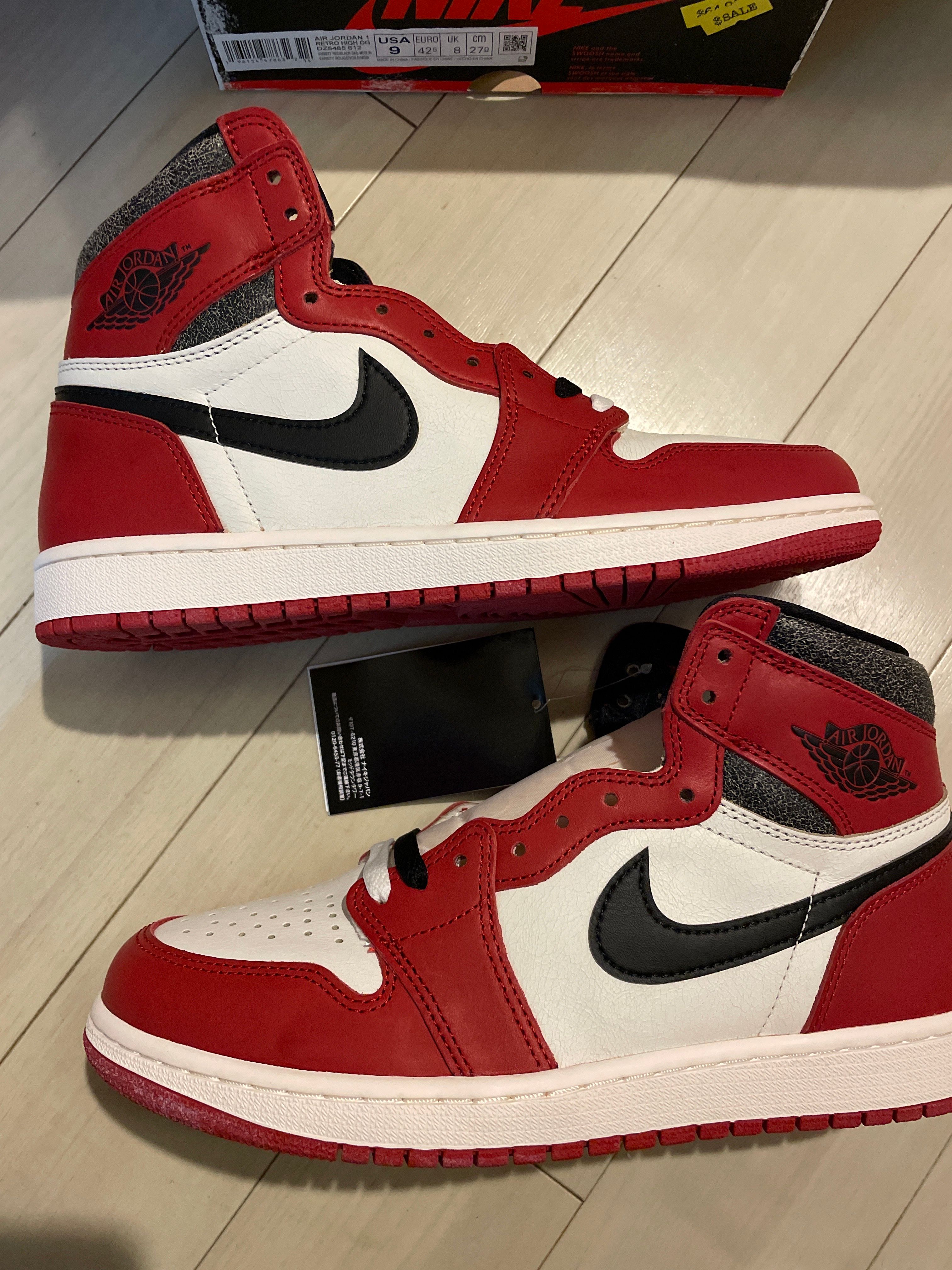 Nike Air Jordan 1 High OG "Lost & Found/Chicago"