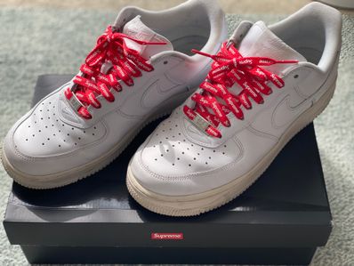 Supreme × Nike Air Force 1 Low "White"