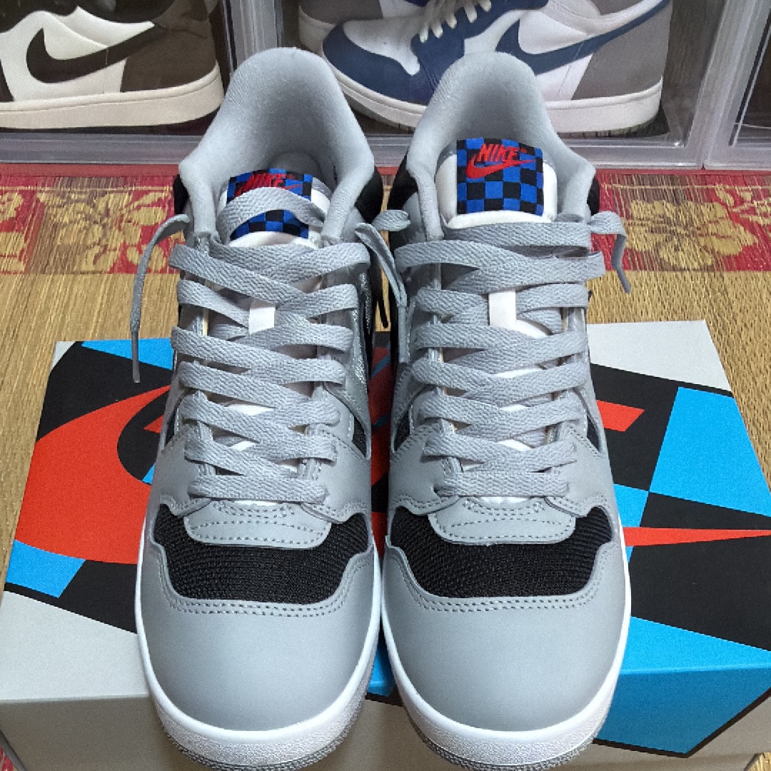 Nike Attack QS SP "Light Smoke Grey/Black White"