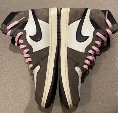 Travis Scott × Nike Air Jordan 1 Retro High OG TS SP "Sail/Dark Mocha"