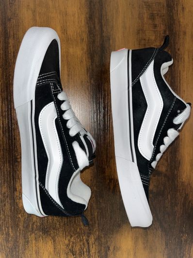 Vans Knu Skool Suede "Black/White"