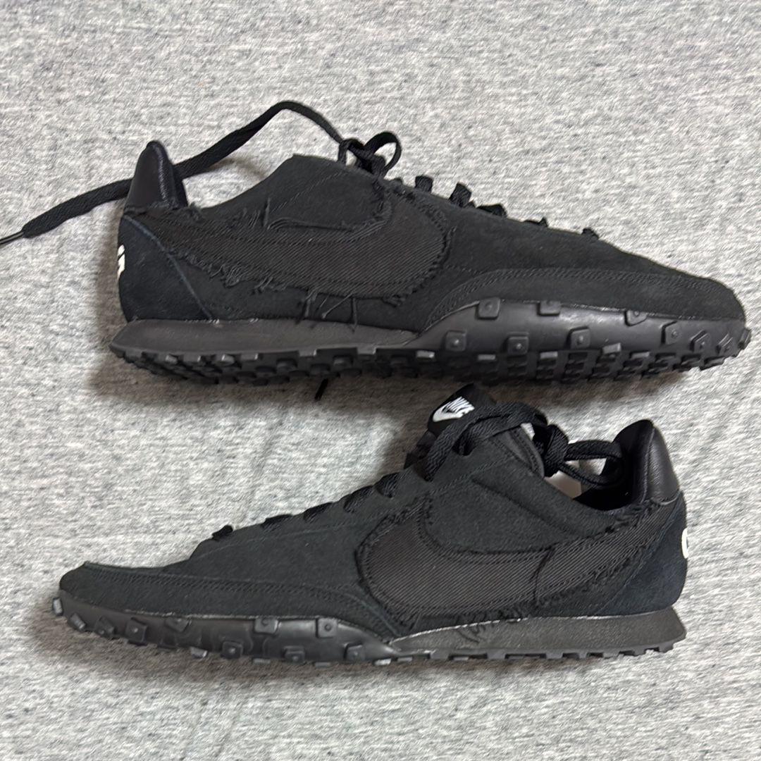 COMME des GARCONS × Nike Waffle Racer "black"