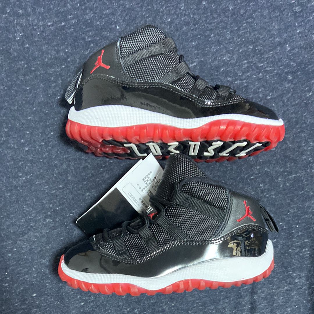 Nike TD Air Jordan 11 Retro "Bred"